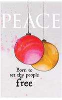 Peace Ornament Advent Bulletin (Pkg of 50)