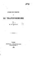 L'ordre des primates et le transformisme