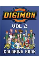 Digimon Coloring Book - 80 Pages A4 (Volume 2)