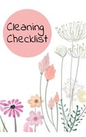 Cleaning checklist