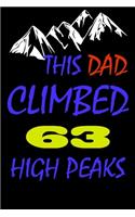 This dad climbed 63 high peaks