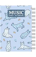 Music Sheet Notebook