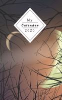 My Calendar 2020: Your Own Weekly, Monthly And Yearly Planner For 2020 With Beautiful Design