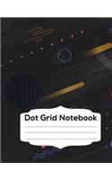 Dot Grid Notebook: 100 Dot Grid pages Notebook - (8.5 x 11 inches) Dotted Notebook