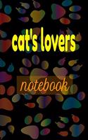 cat's lovers Notebook