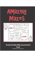 Amazing Mazes - Develop Fine Motor Skills, Concentration & Focus