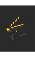 Actor / Actress Notebook, 120 Page Blank Lined Journal
