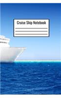 Cruise Ship Notebook