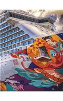 Ship Notebook Large Size 8.5 X 11 Ruled 150 Pages