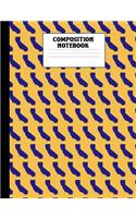 Composition Notebook: California Composition Book College Ruled State Design Lined 100 Page Journal for Primary Elementary Middle Jr. or High School Students