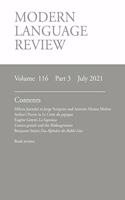 Modern Language Review (116