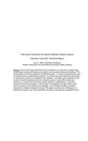 Information Extraction for System-Software Safety Analysis