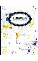6 Columns Columnar Pad: (6 Columns Columnar Pads)