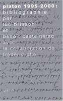 Platon 1995-2000 Bibliographie