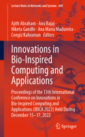 Innovations in Bio-Inspired Computing and Applications