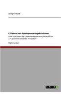 Effizienz von Sportsponsoringaktivitäten: Vom Instrument der Unternehmenskommunikation hin zur gewinnorientierten Investition