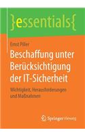 Beschaffung Unter Berücksichtigung Der It-Sicherheit