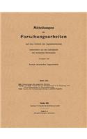 Mitteilungen Über Forschungsarbeiten