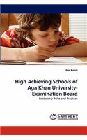 High Achieving Schools of Aga Khan University-Examination Board