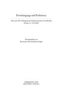 Protolanguage and Prehistory
