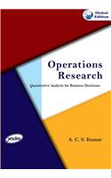 Operations Research - Quantitative Analysis for Business Decisions