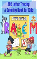 ABC Letter Tracing and Coloring Book