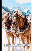 Horse Coloring Book