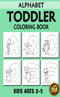 Toddler Alphabet Coloring Book