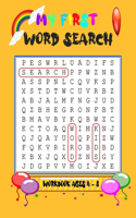 My First Word Search Workbook - Ages 4 to 8