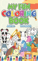 My Fun Coloring Book Animals