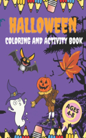 Halloween Coloring and Activity Book