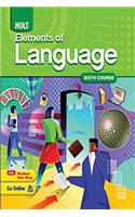 Elements of Language: Student Edition Grade 12 2009