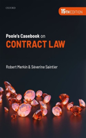 Poole's Casebook on Contract Law