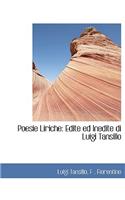 Poesie Liriche: Edite Ed Inedite Di Luigi Tansillo