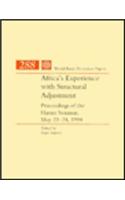 Africa's Experience with Structural Adjustment: Proceedings of the Harare Seminar, May 23-24, 1994