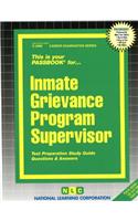 Inmate Grievance Program Supervisor: Passbooks Study Guide
