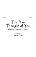 The Bari Thought of You - Score