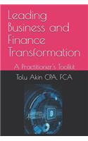 Leading Business and Finance Transformation