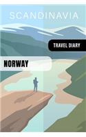 Norway Travel Diary: Guided Journal Log Book To Write Fill In - 52 Famous Traveling Quotes, Daily Agenda Time Table Planner - Travelers Vacation Journaling Notebook 6x9 