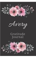 Avery Gratitude Journal: (Spiritual Practice)