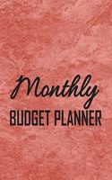 Monthly BUDGET PLANNER: Expense tracker, bill organizer, weekly and monthly finance planner for personal finance and expense tracking & goal setting.