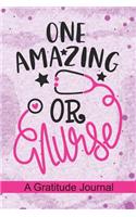 One Amazing OR Nurse - A Gratitude Journal