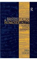Reading and Writing Italian Homosexuality