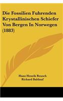 Fossilien Fuhrenden Krystallinischen Schiefer Von Bergen In Norwegen (1883)