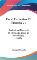 Corso Elementare Di Filosofia V1