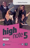 High Note Level 5 Student's Book & eBook with Online Practice, Extra Digital Activities & App