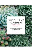Succulent Garden Notecards (Photography Notecards, Cards for Plant Lovers, Gift for Gardeners): 20 Different Cards and Envelopes