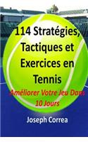 114 Strategies, Tactiques, Et Exercices En Tennis