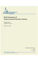Brief Summaries of Federal Animal Protection Statutes