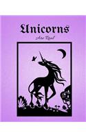 Unicorns are Real: Sketchbook for Kids: Drawing, Doodling & Writing Book, Blank Paper and Notebook